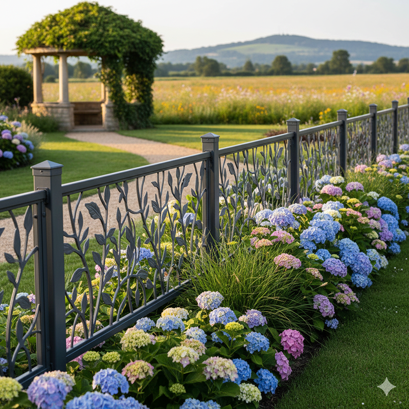 Dekoratif Panel Çit