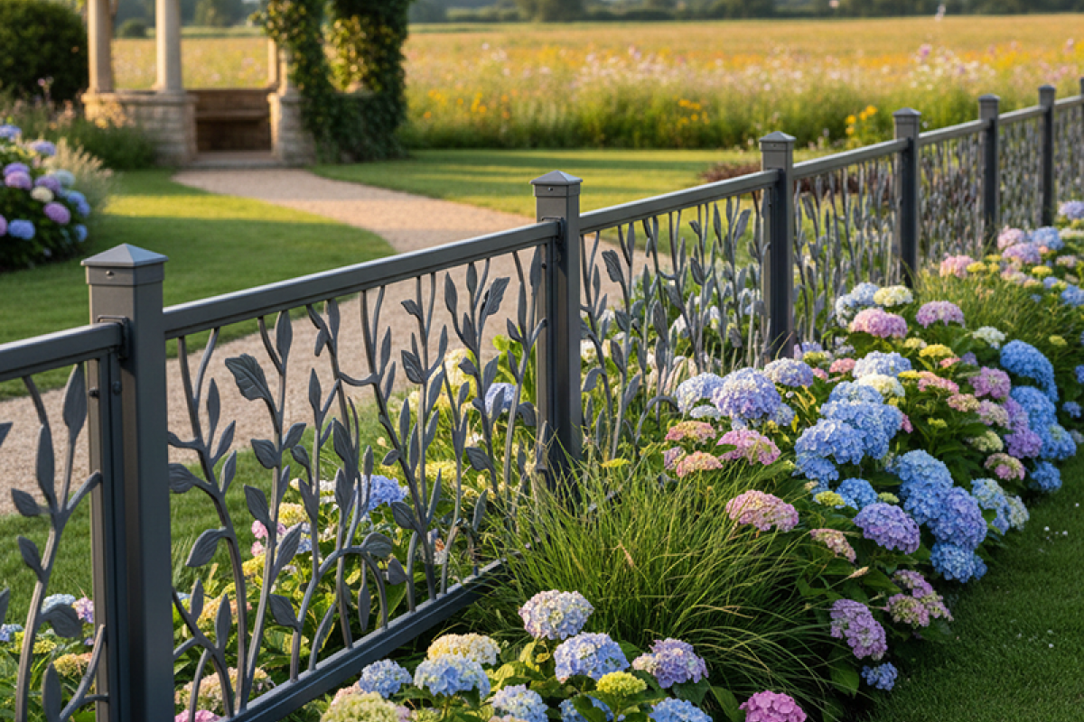 Dekoratif Panel Çit